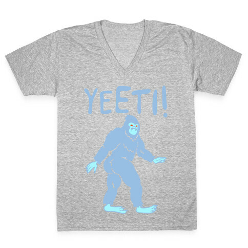 Yeeti Yeti Parody V-Neck Tee Shirt