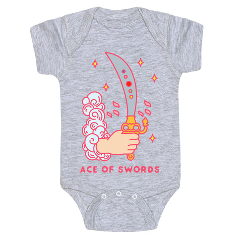 Ace of Swords Space Sword Baby One-Piece