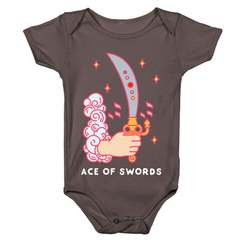 Ace of Swords Space Sword Baby One-Piece