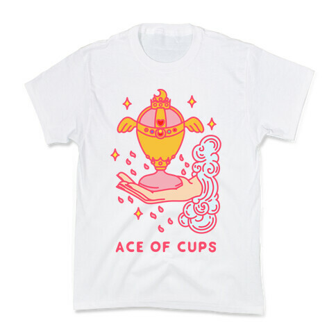 Ace of Cups Holy Grail Kids T-Shirt