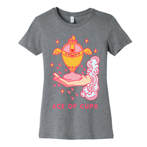 Ace of Cups Holy Grail Womens T-Shirt