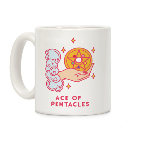 Ace of Pentacles Transformation Brooch Coffee Mug