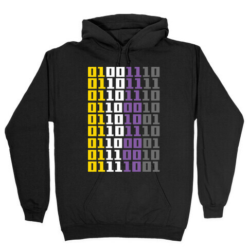 Non-Binary Code Hooded Sweatshirt