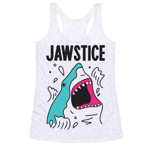 JAWSTICE Shark Racerback Tank Top