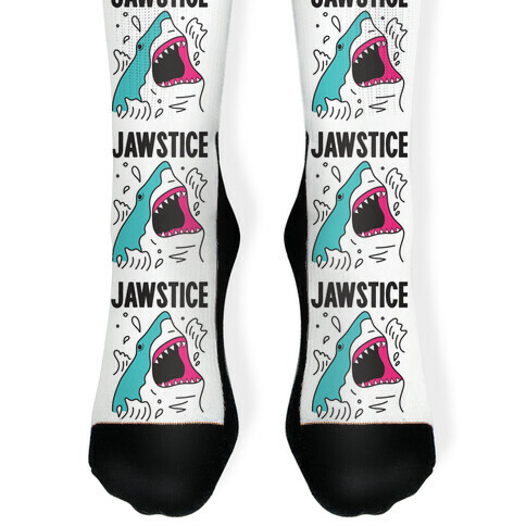 JAWSTICE Shark Sock