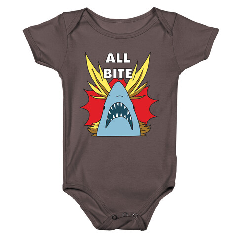 All Bite Shark Baby One-Piece