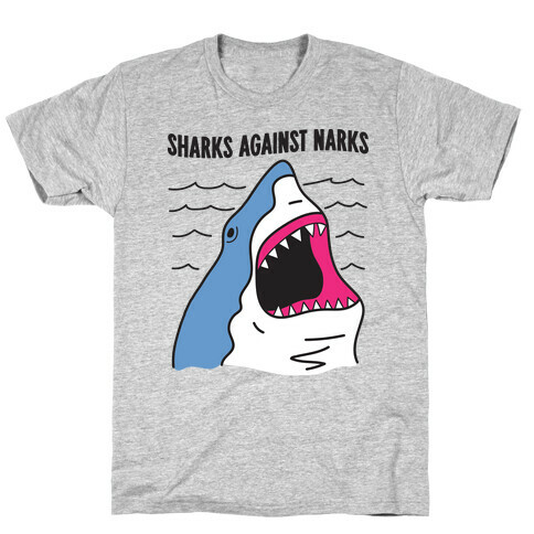 Sharks Against Narcs T-Shirt
