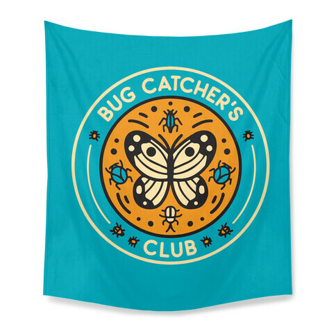 Bug Catcher's Club Tapestry