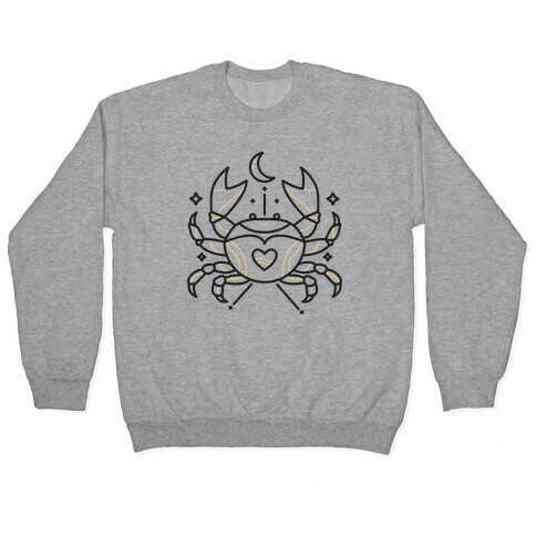 Astrology Cancer Crab Pullover