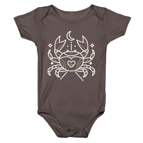 Astrology Cancer Crab Baby One-Piece