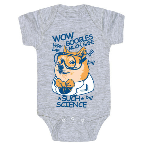 Science Doge Baby One-Piece