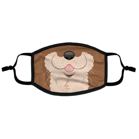 Otter Mouth Flat Face Mask