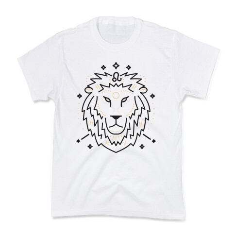 Astrology Leo Lion Kids T-Shirt