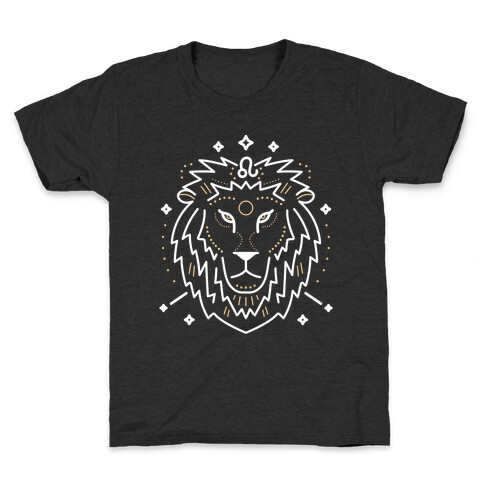 Astrology Leo Lion Kids T-Shirt