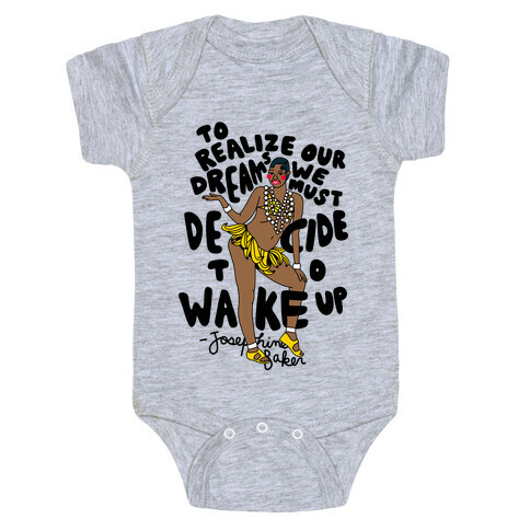 Realize Your Dreams ~ Josephine Baker Baby One-Piece