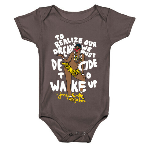 Realize Your Dreams ~ Josephine Baker Baby One-Piece