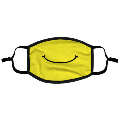 Emoji Mouth Flat Face Mask
