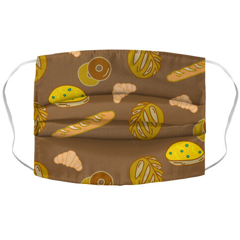 Bread Lover Accordion Face Mask