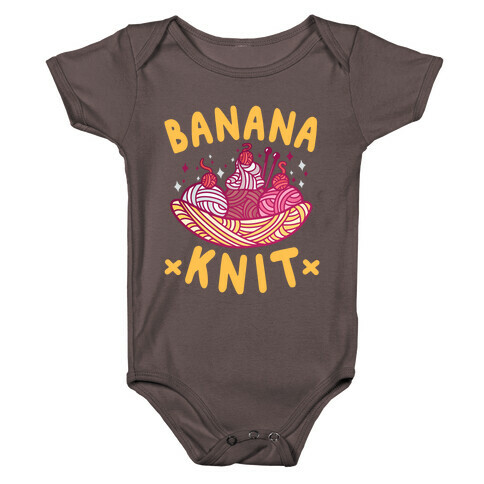 Banana Knit Baby One-Piece