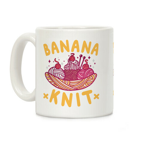 Banana Knit Coffee Mug