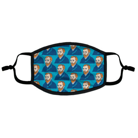 Vincent Van Gogh Pattern Flat Face Mask