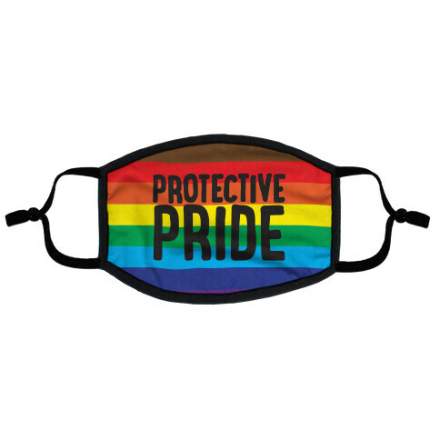 Protective Pride Flat Face Mask