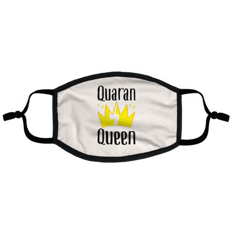 QuaranQueen Flat Face Mask