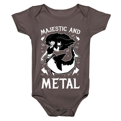 Majestic And Metal Baby One-Piece