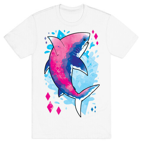 Pride Sharks: Bisexual T-Shirt