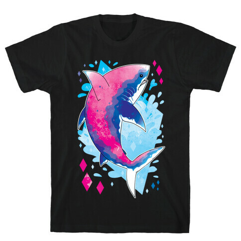 Pride Sharks: Bisexual T-Shirt