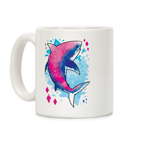 Pride Sharks: Bisexual Coffee Mug