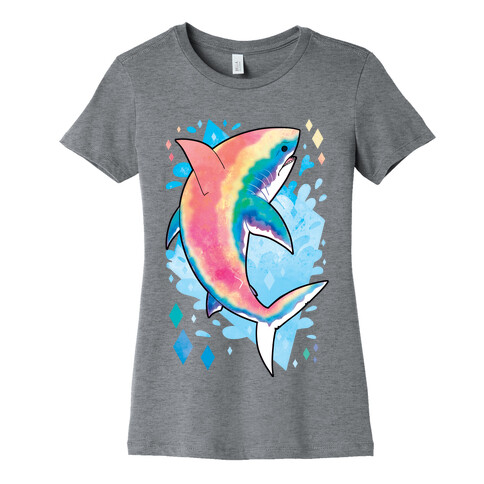 Pride Sharks: Gay Womens T-Shirt