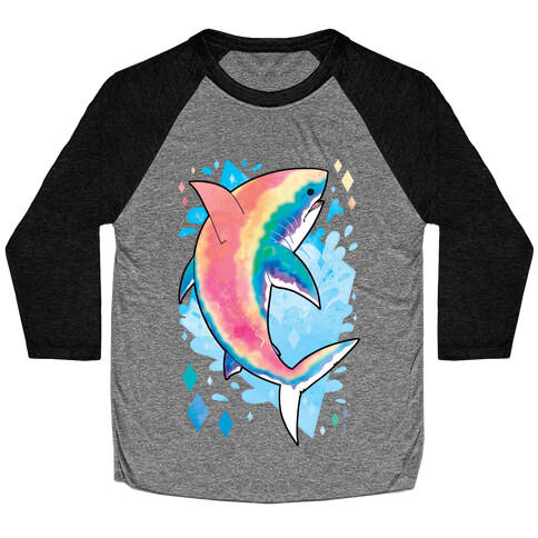 Pride Sharks: Gay Baseball Tee