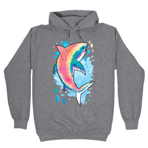 Pride Sharks: Gay Hooded Sweatshirt