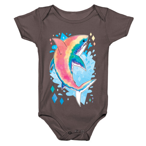 Pride Sharks: Gay Baby One-Piece