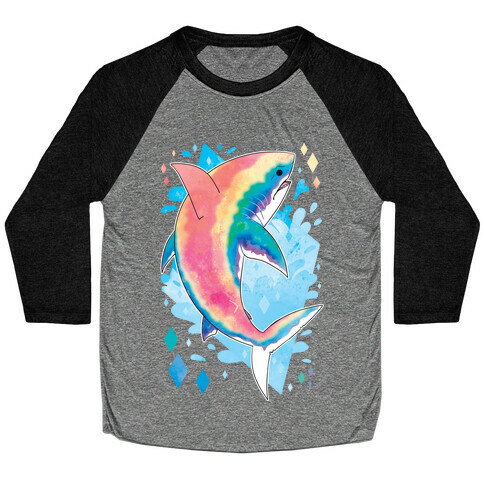 Pride Sharks: Gay Baseball Tee