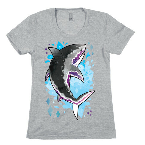 Pride Sharks: Ace Womens T-Shirt