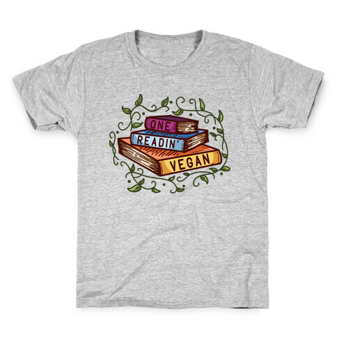 One Readin Vegan Kids T-Shirt