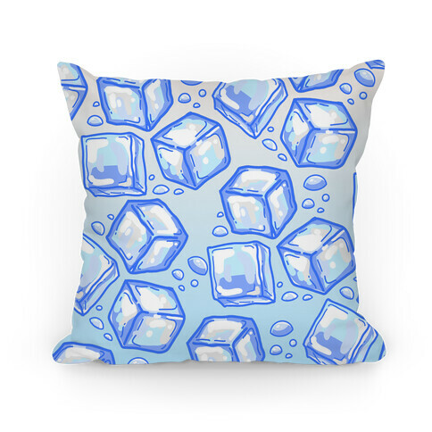 Ice Cube Pattern  Pillow