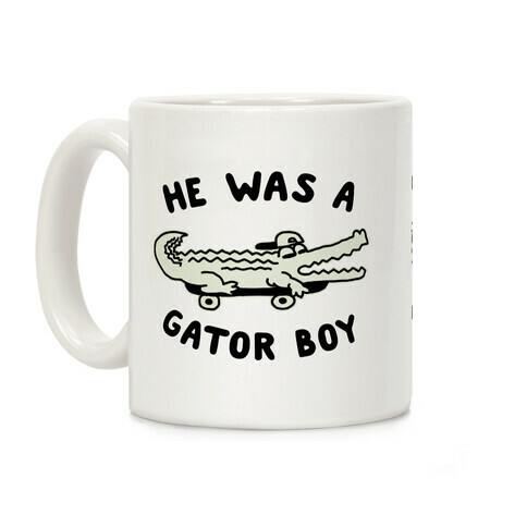 He Was a Gator Boy Coffee Mug