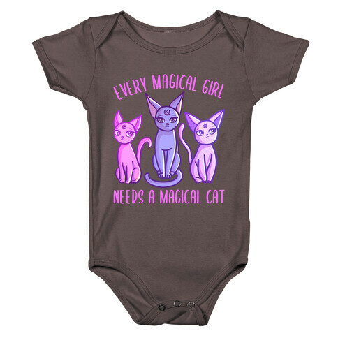 Every Magical Girl Needs a Magical Cat Baby One-Piece