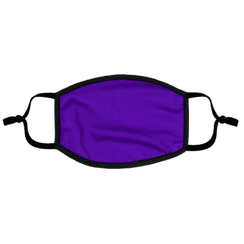 Purple Flat Face Mask