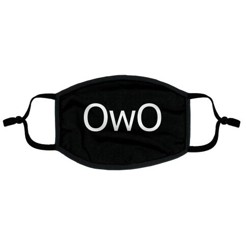 OwO Flat Face Mask