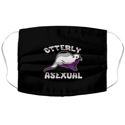 Otterly Asexual  Accordion Face Mask
