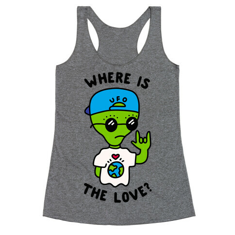 Activist Alien Racerback Tank Top