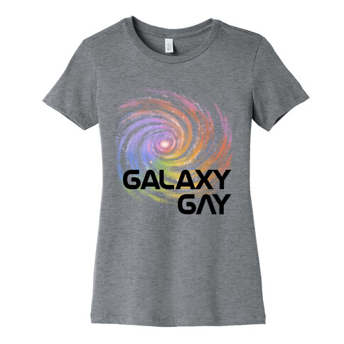 Galaxy Gay Womens T-Shirt