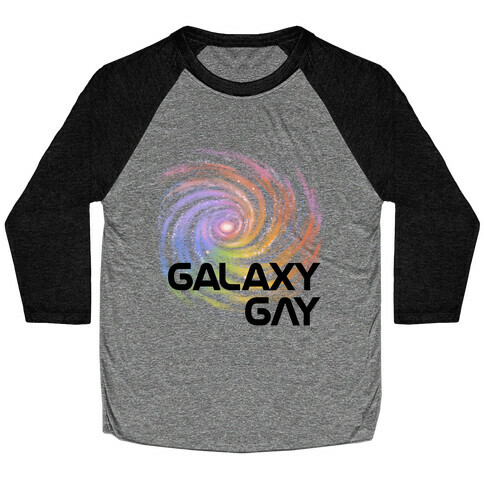 Galaxy Gay Baseball Tee