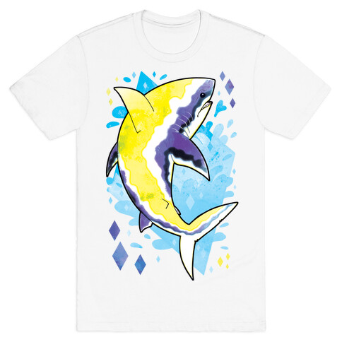 Pride Sharks: Non-binary T-Shirt