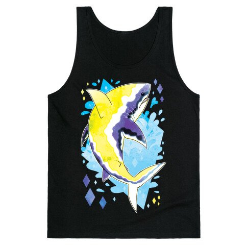 Pride Sharks: Non-binary Tank Top