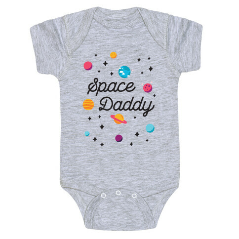 Space Daddy Baby One-Piece